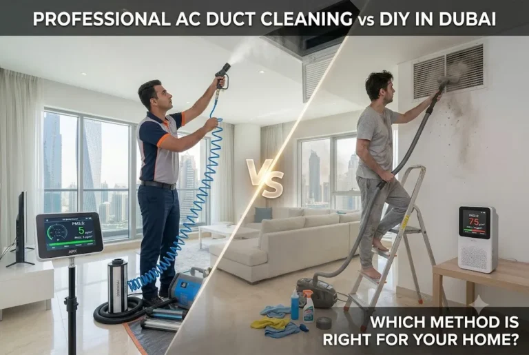 Professional AC Duct Cleaning vs DIY in Dubai